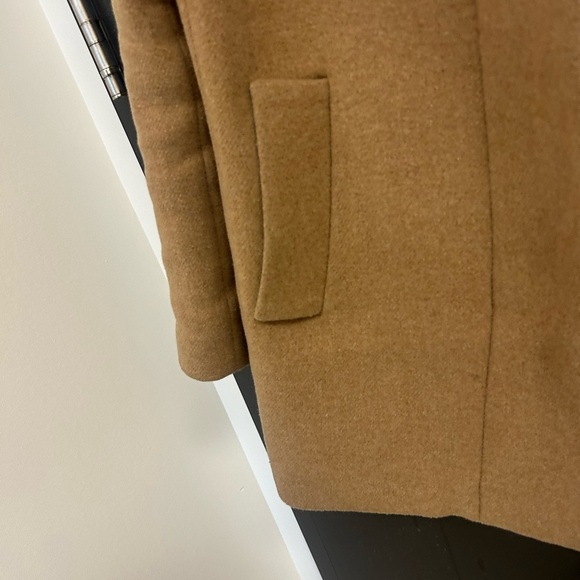 J.Crew size 6 wool blend coat in good used used condition lining has rip - Picture 6 of 10